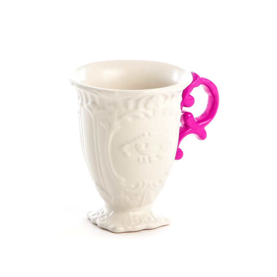 Fine Porcelain Mug I-WARES by Seletti #Fuchsia