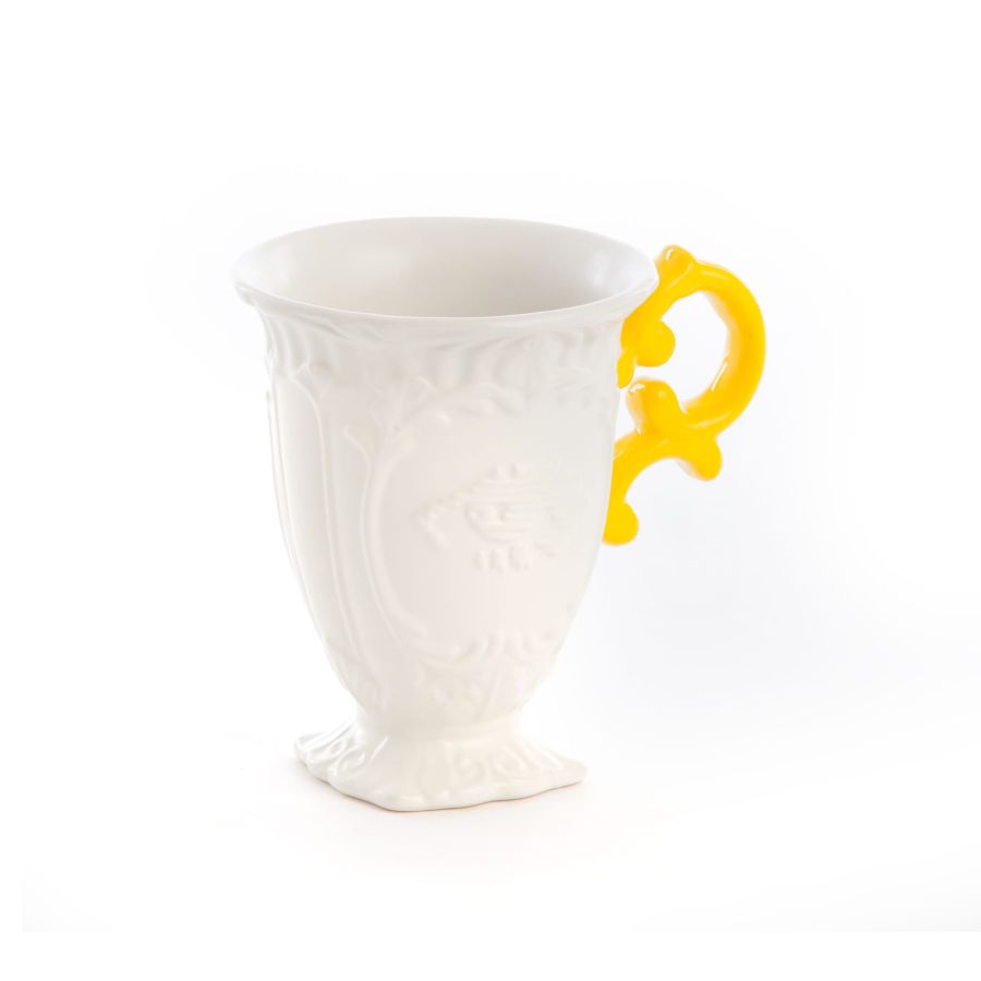 Fine Porcelain Mug I-WARES by Seletti #Yellow