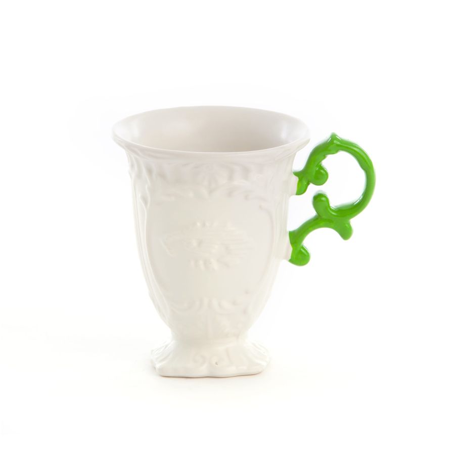 Fine Porcelain Mug I-WARES by Seletti #Green