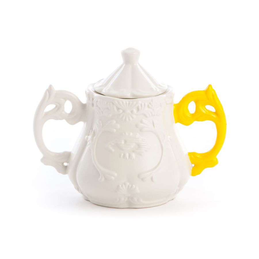 Fine Porcelain Sugar bowl I-WARES by Seletti #Yellow