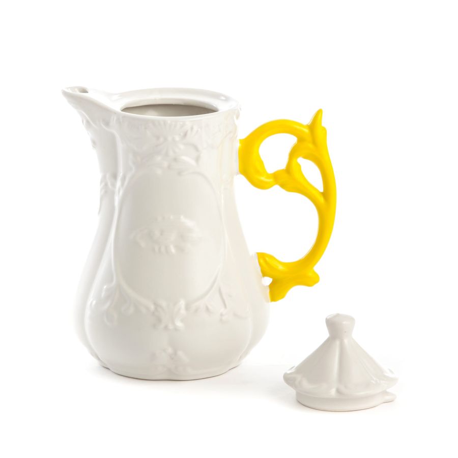 Fine Porcelain Teapot I-WARES by Seletti #Yellow