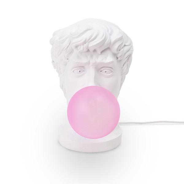 Wonder Table Lamp by Seletti #White/ Pink