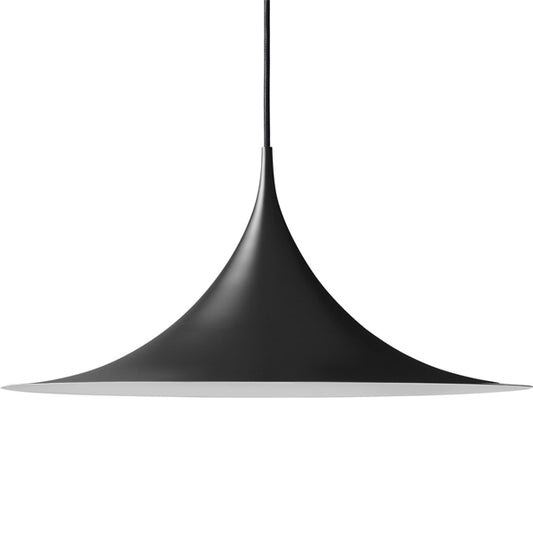 Semi Pendant Lamp Large by GUBI #Mat Black