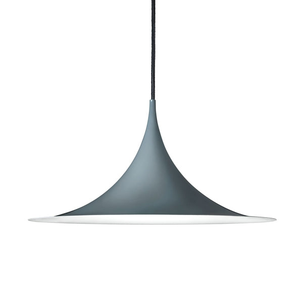 Semi Pendant Lamp Medium by GUBI #Blank Anthracite Grey