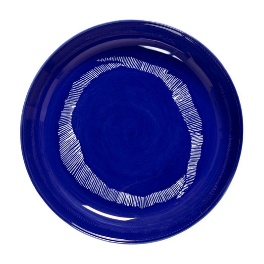 Feast deep plate by Serax #2 pcs, blue - white #