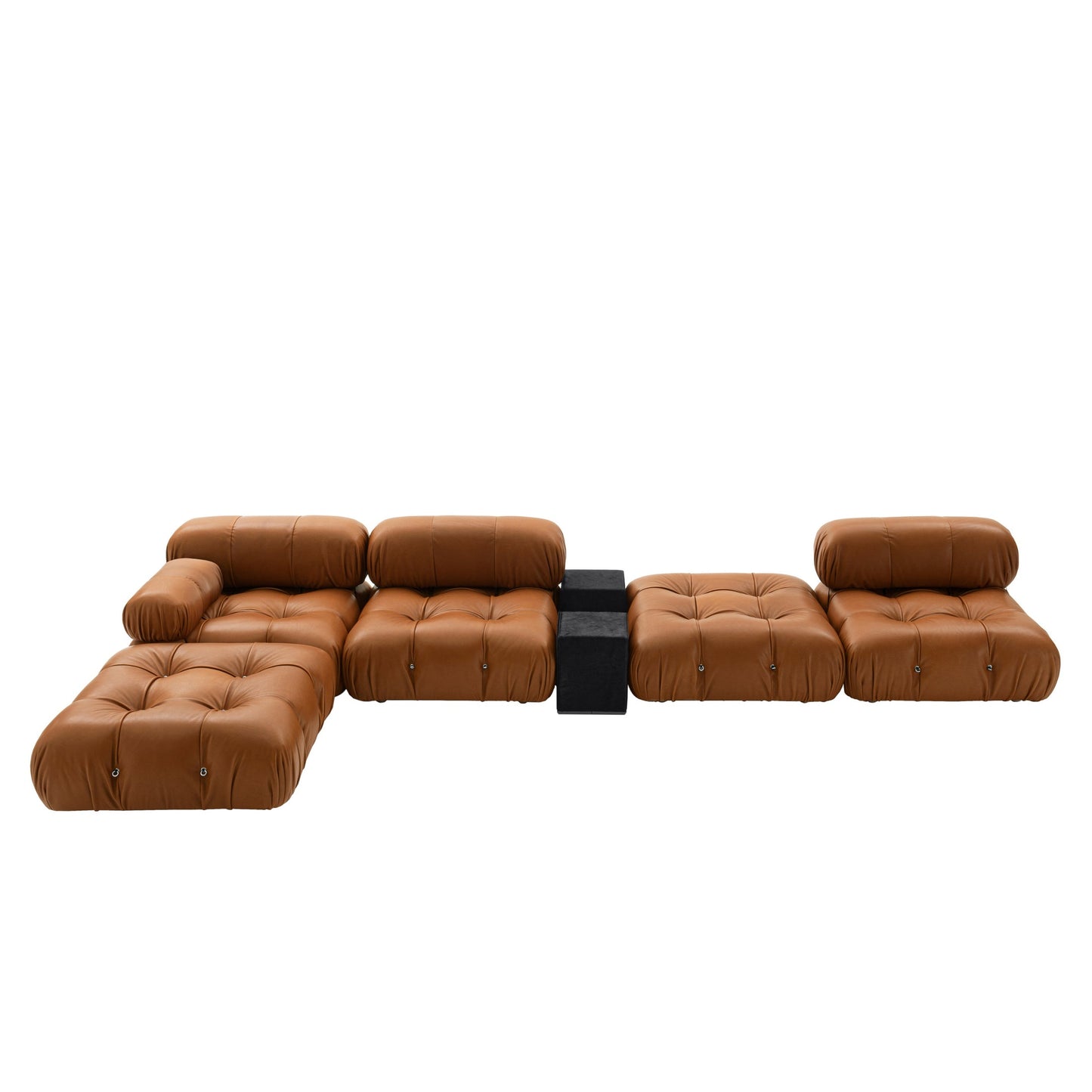 Camaleonda Modular sectional tufted leather sofa (Category - Leather | Kasia)
