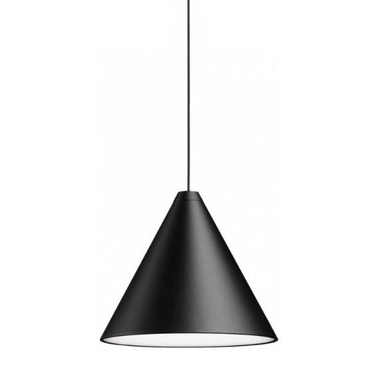 String Light Pendant Lamp Cone by Flos #Black 12 Meter Cord + Rosette