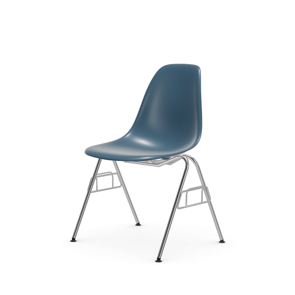 Eames Plastic Side Chair DSS-N (without upholstery) by Vitra