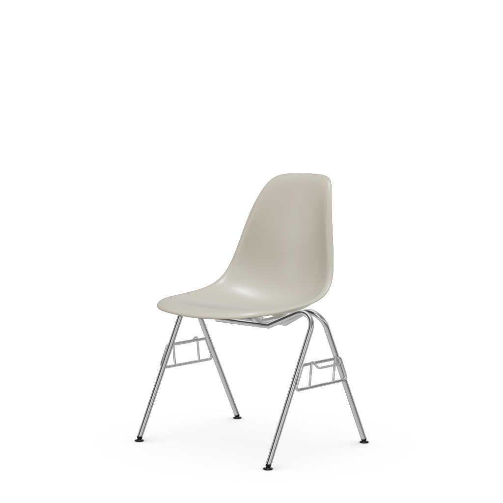 Eames Plastic Side Chair DSS (without upholstery) by Vitra