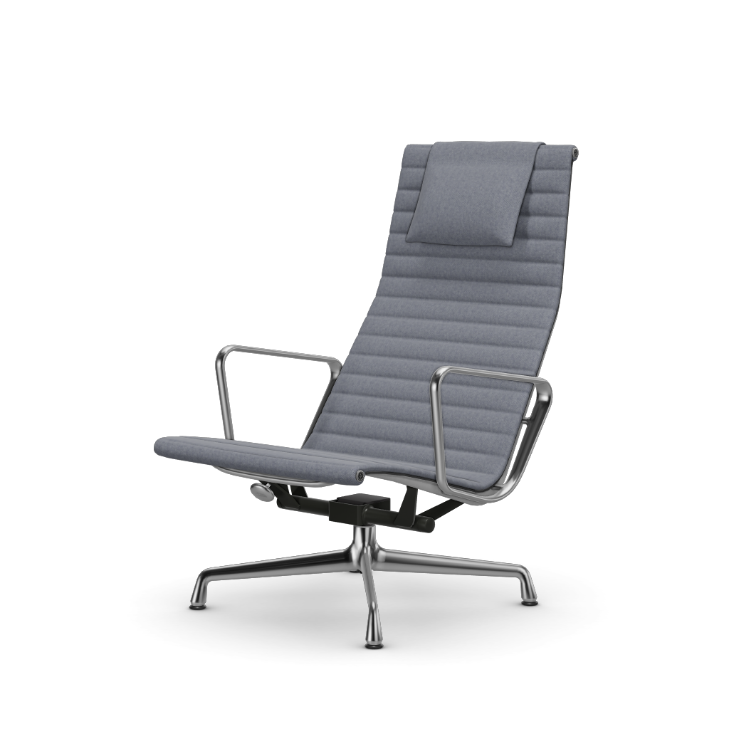 Aluminium Chair EA 124 – Lounge (Cover material - Fabric Hopsak)