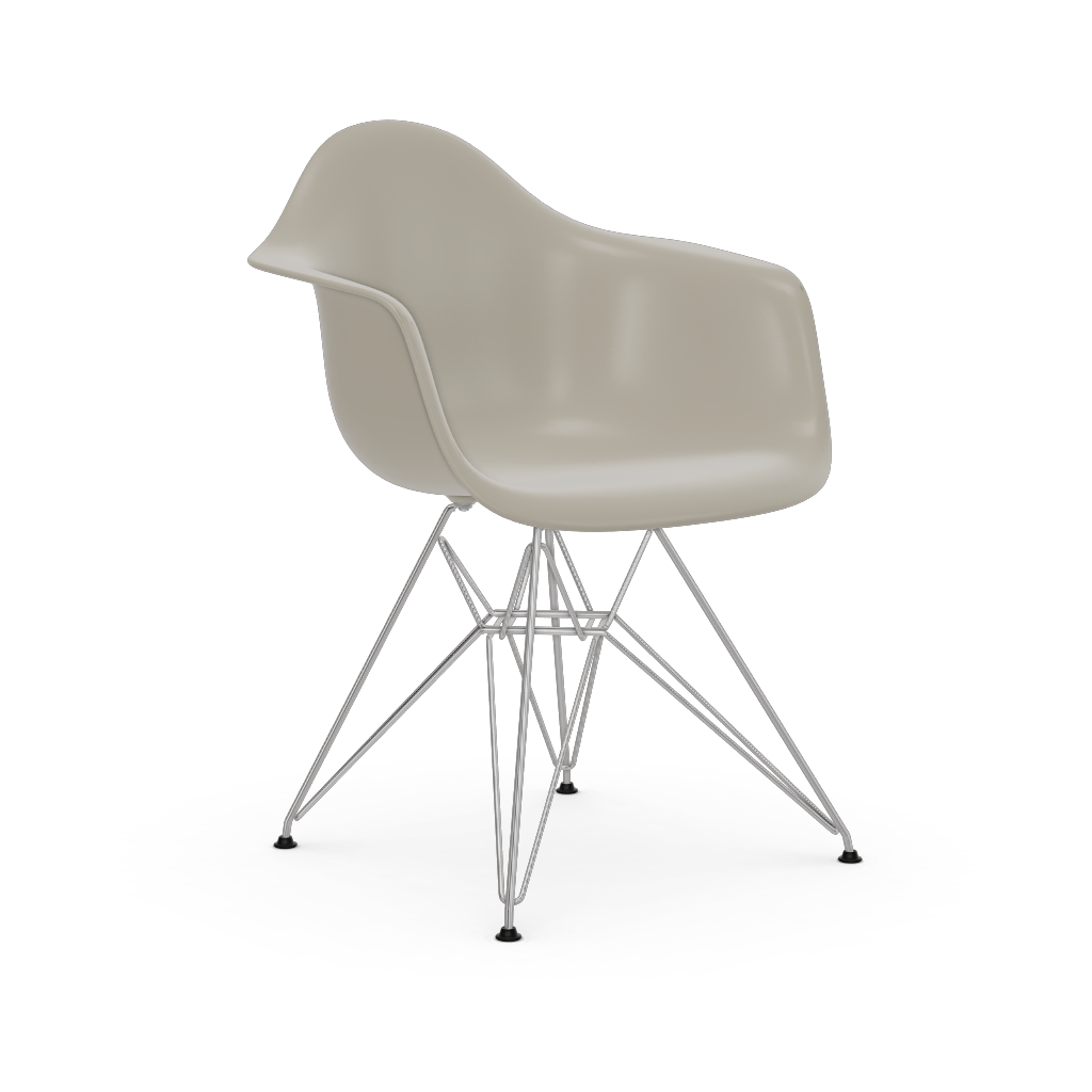 Eames Plastic Armchair DAR (without upholstery) by Vitra