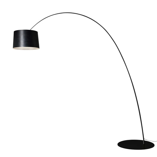 Twiggy Elle - Led Composite Material Arc Lamp by Foscarini #Black