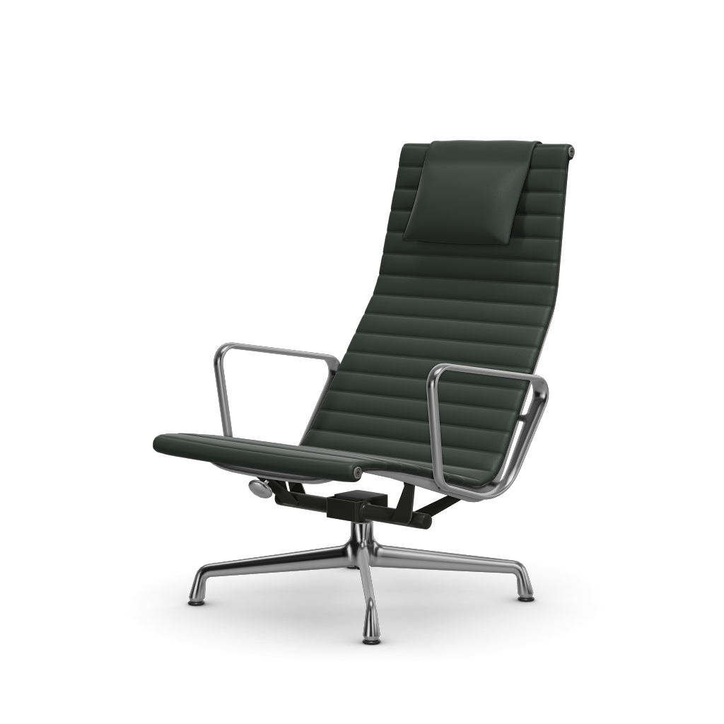 Aluminium Chair EA 124 – Lounge (Cover material - Fabric Leather Premium F)