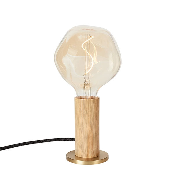 Knuckle Table Lamp by Tala #Oak M. Voronoi-I Bulb