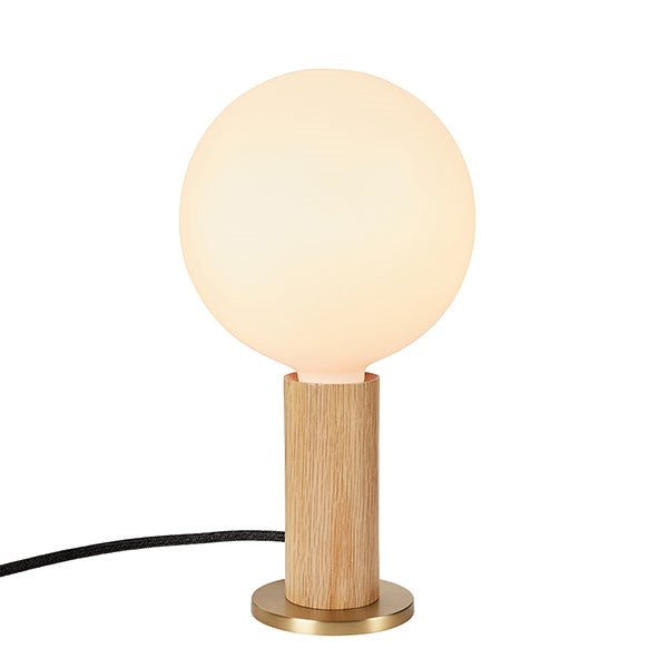 Knuckle Table Lamp by Tala #Oak M. Sphere IV Bulb