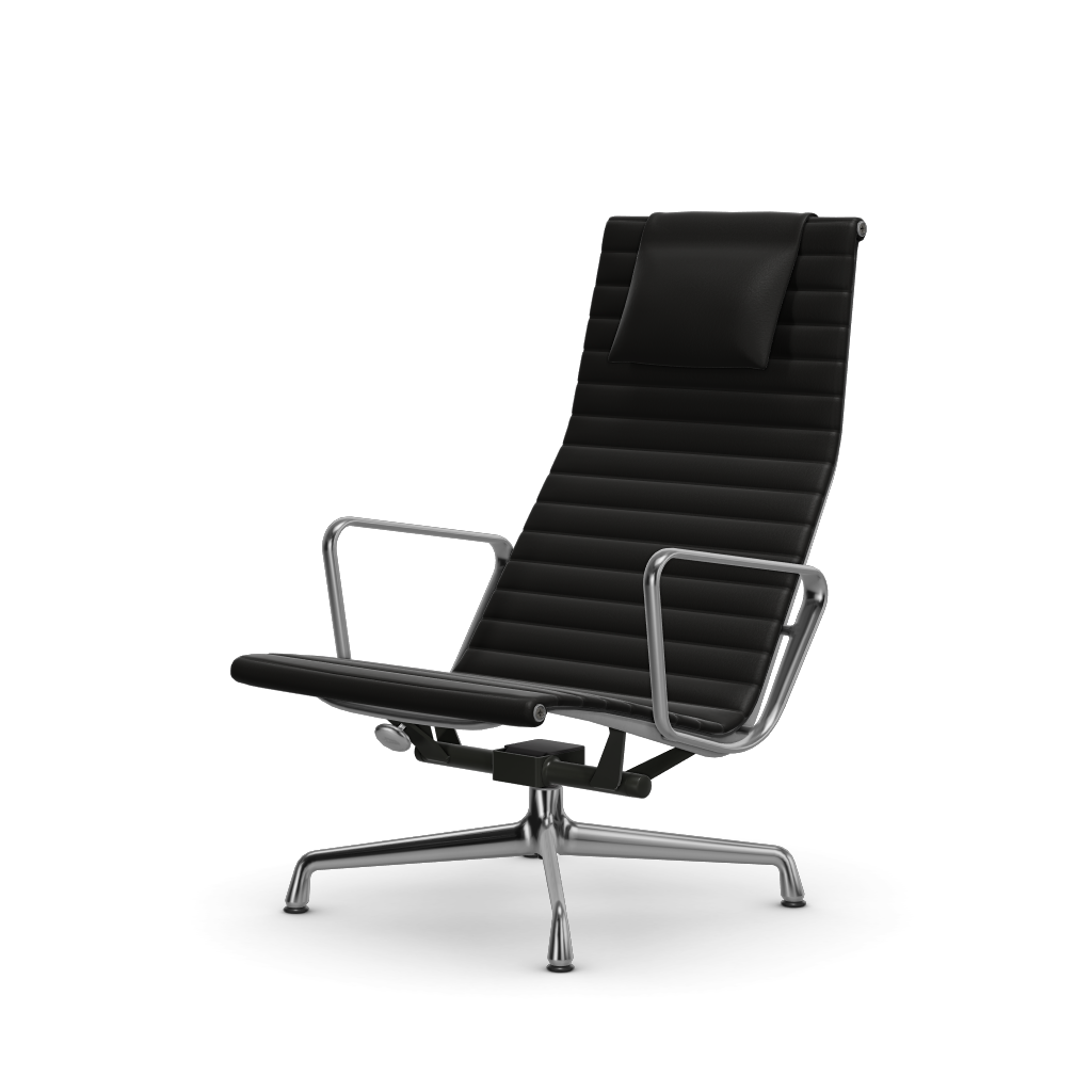 Aluminium Chair EA 124 – Lounge (Cover material - Fabric Leather Premium F)