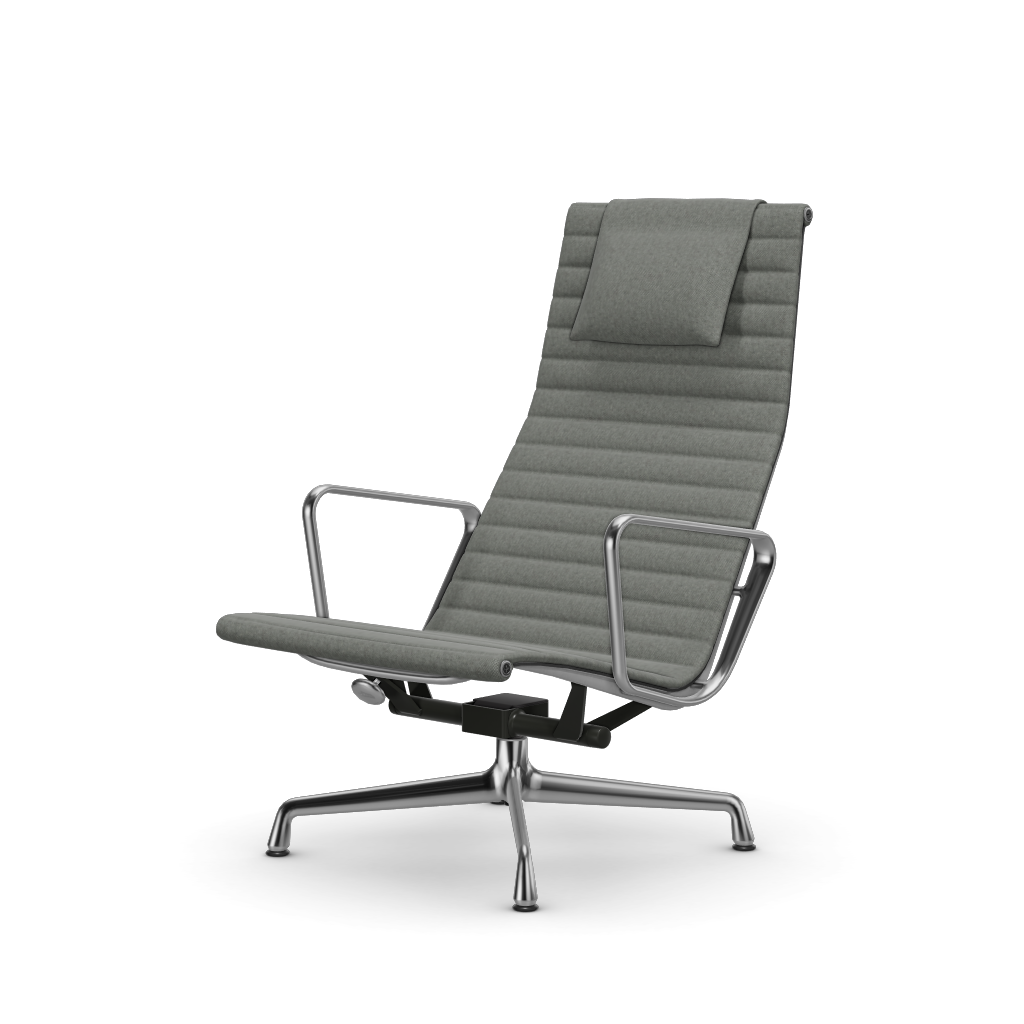 Aluminium Chair EA 124 – Lounge (Cover material - Fabric Hopsak)