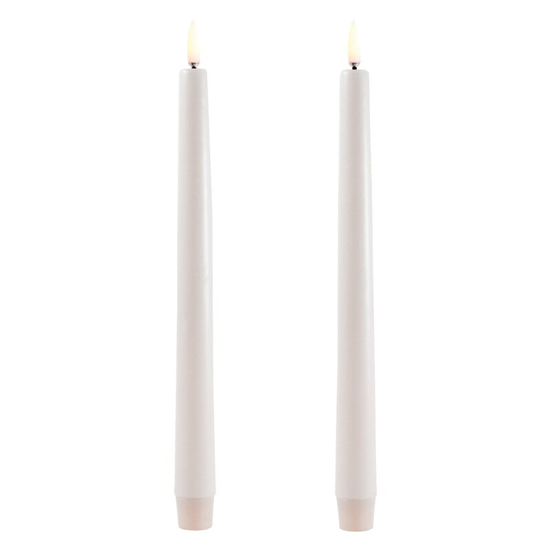 LED taper candle by Uyuni Lighting #25 cm, 2 pcs, vanilla #