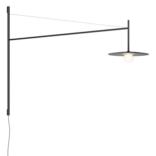 Tempo 5756 wall lamp by Vibia #graphite #