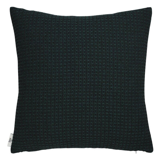 Vega cushion by Røros Tweed #50 x 50 cm, dark green #