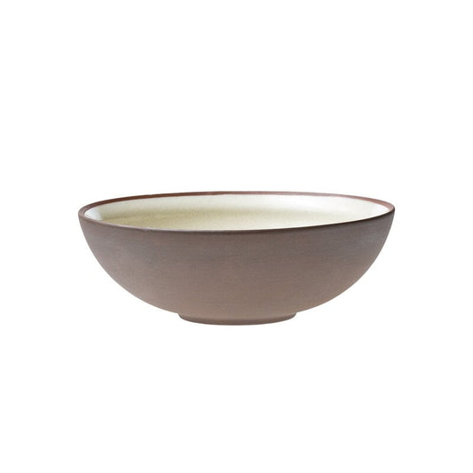 Earth Raw bowl by Vaidava Ceramics #0,6 L, brown - beige #