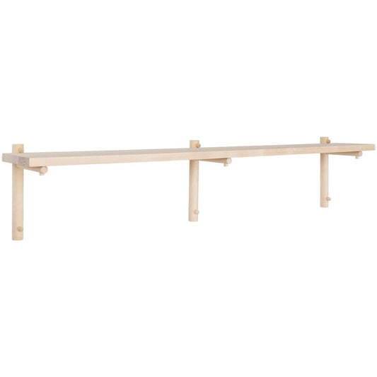 Tikas wall shelf 19 x 120 cm by Verso Design #birch #