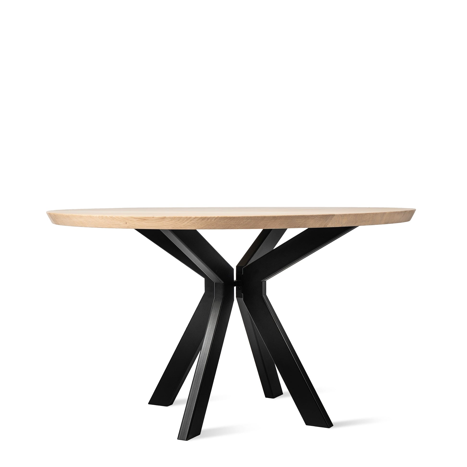 Round Steel And Wood Table Albert by Vincent SheppardRound Steel And Wood Table Albert by Vincent Sheppard #Ø130 x H76