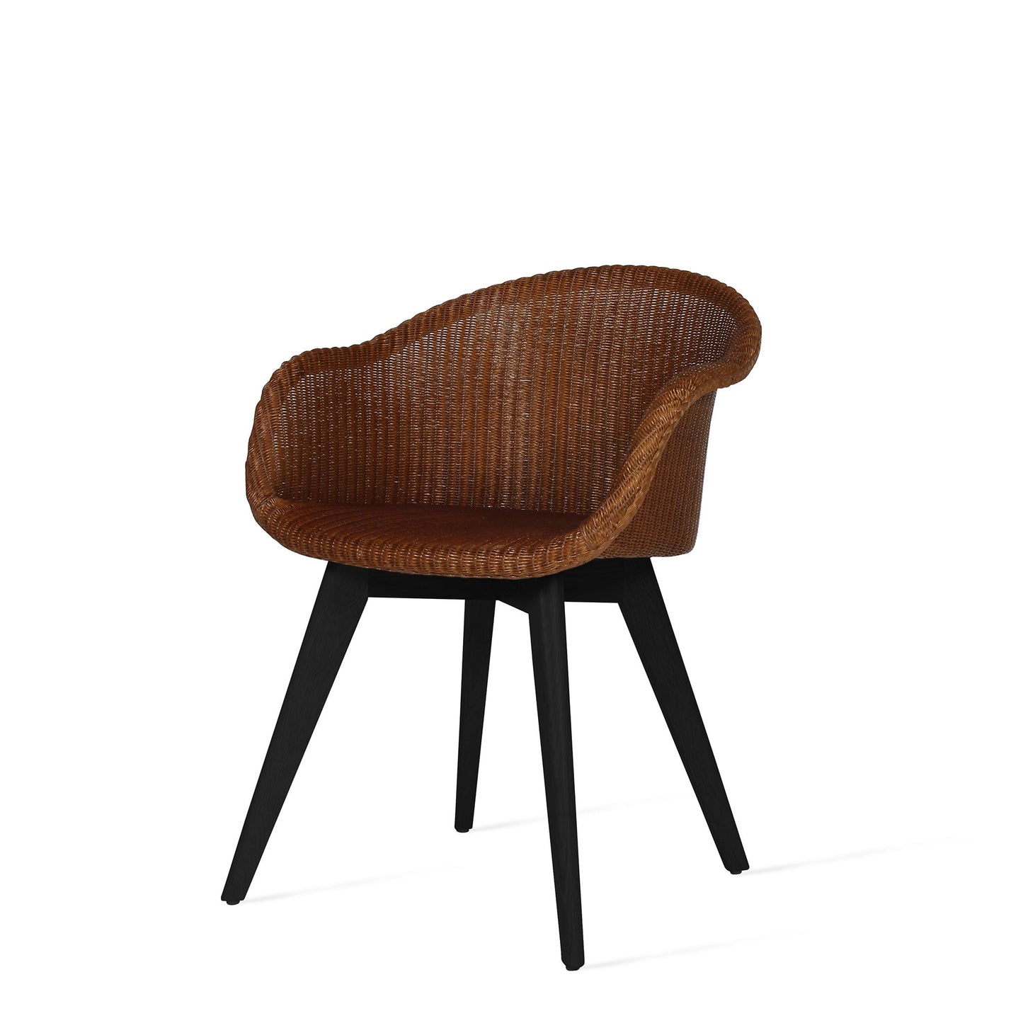 Dining Chair Black Wood Base AVRIL by Vincent Sheppard