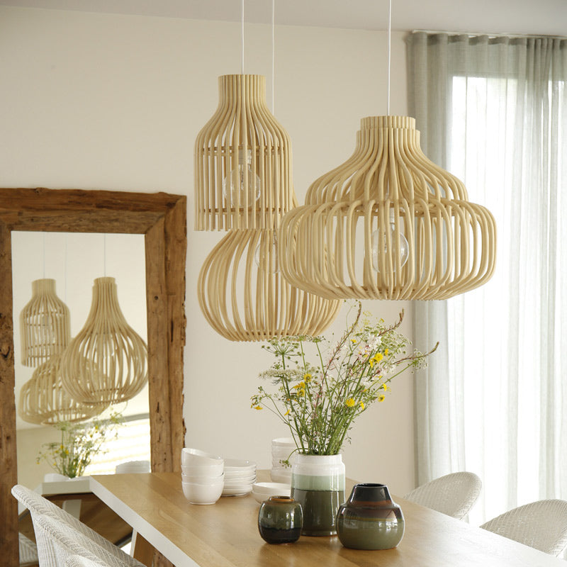 Rattan Pendant Lamp Bulb by Vincent Sheppard #Pure natural