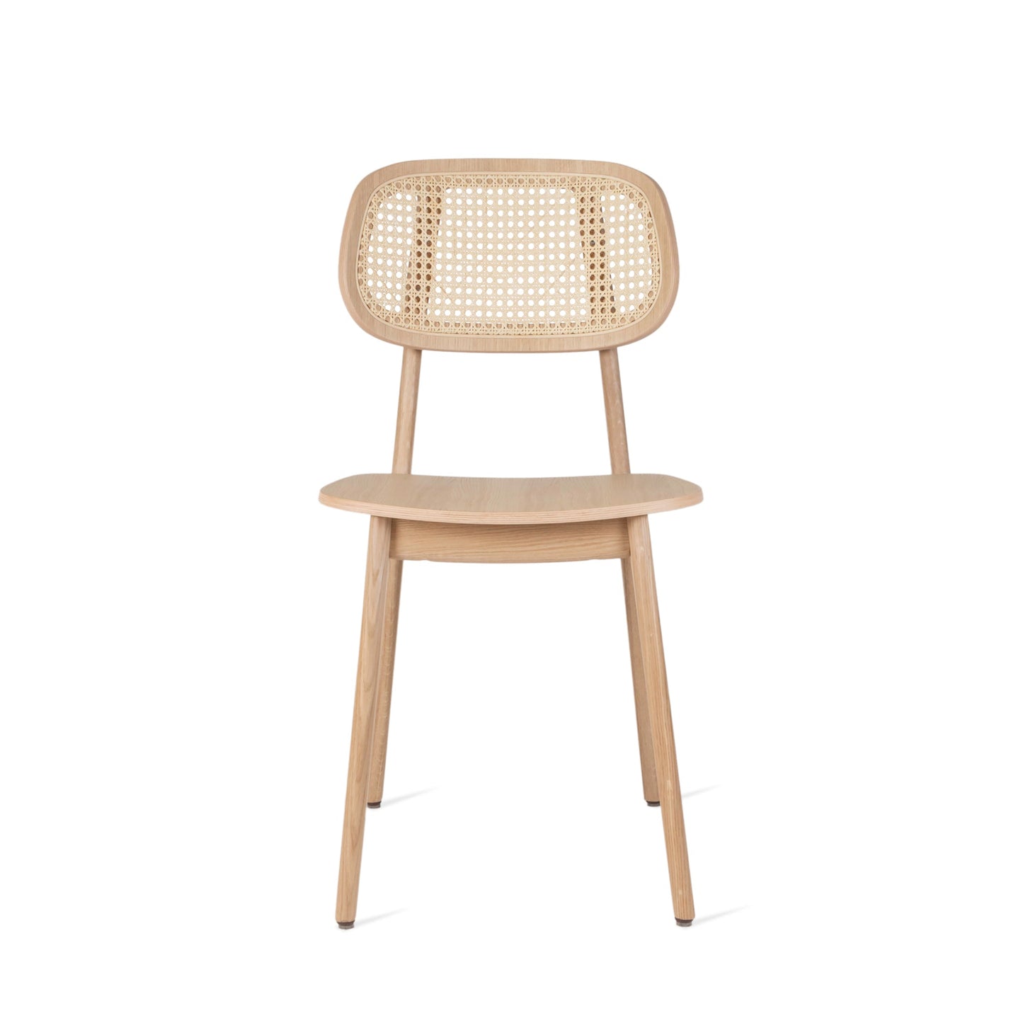 wooden dining chair with plywood seat Titus by Vincent Sheppard #Natural oak