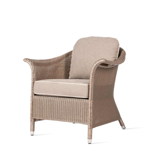 Lloyd loom lounge armchair VICTOR by Vincent Sheppard
