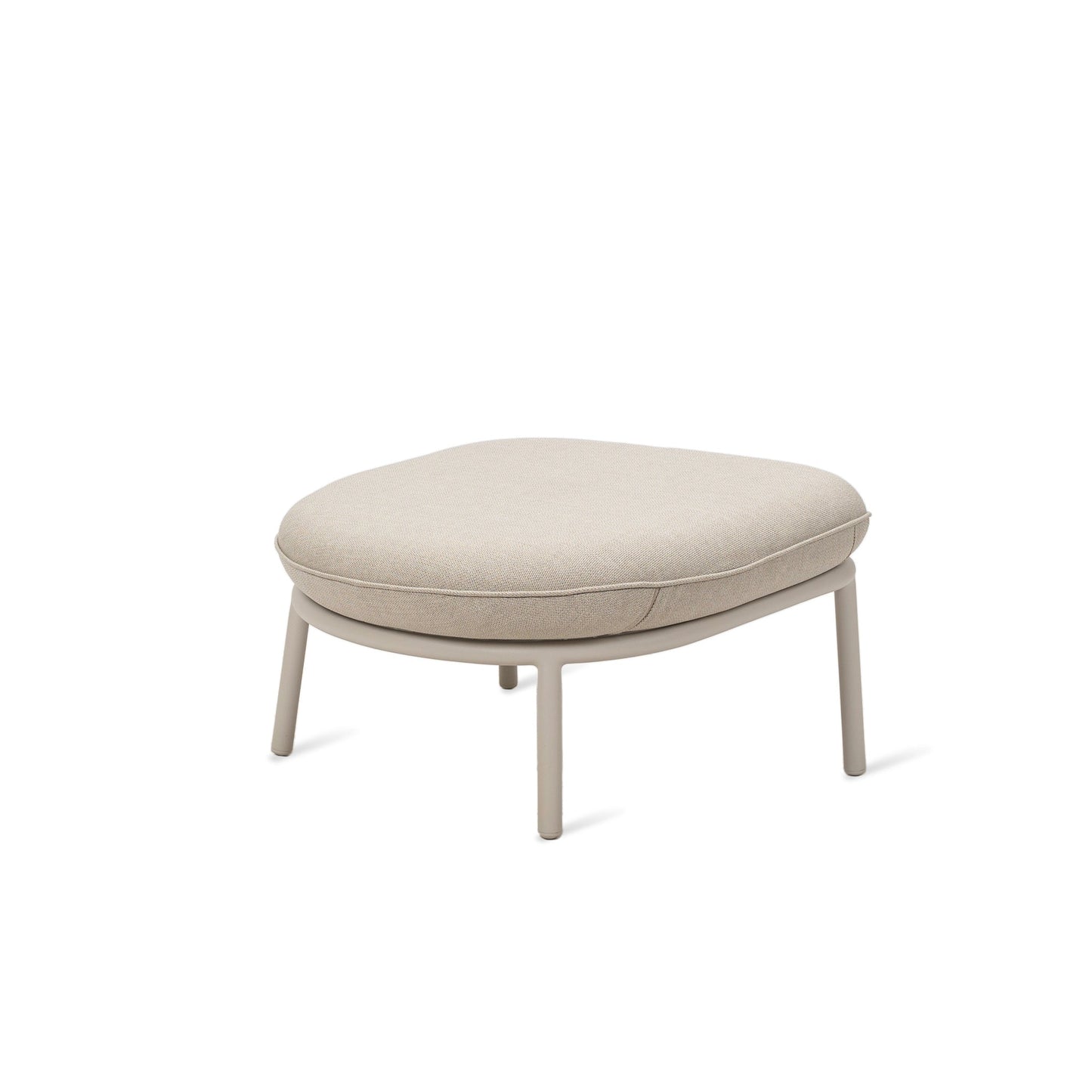 Rectangular Fabric Garden Footstool Kodo by Vincent Sheppard #DUNE WHITE