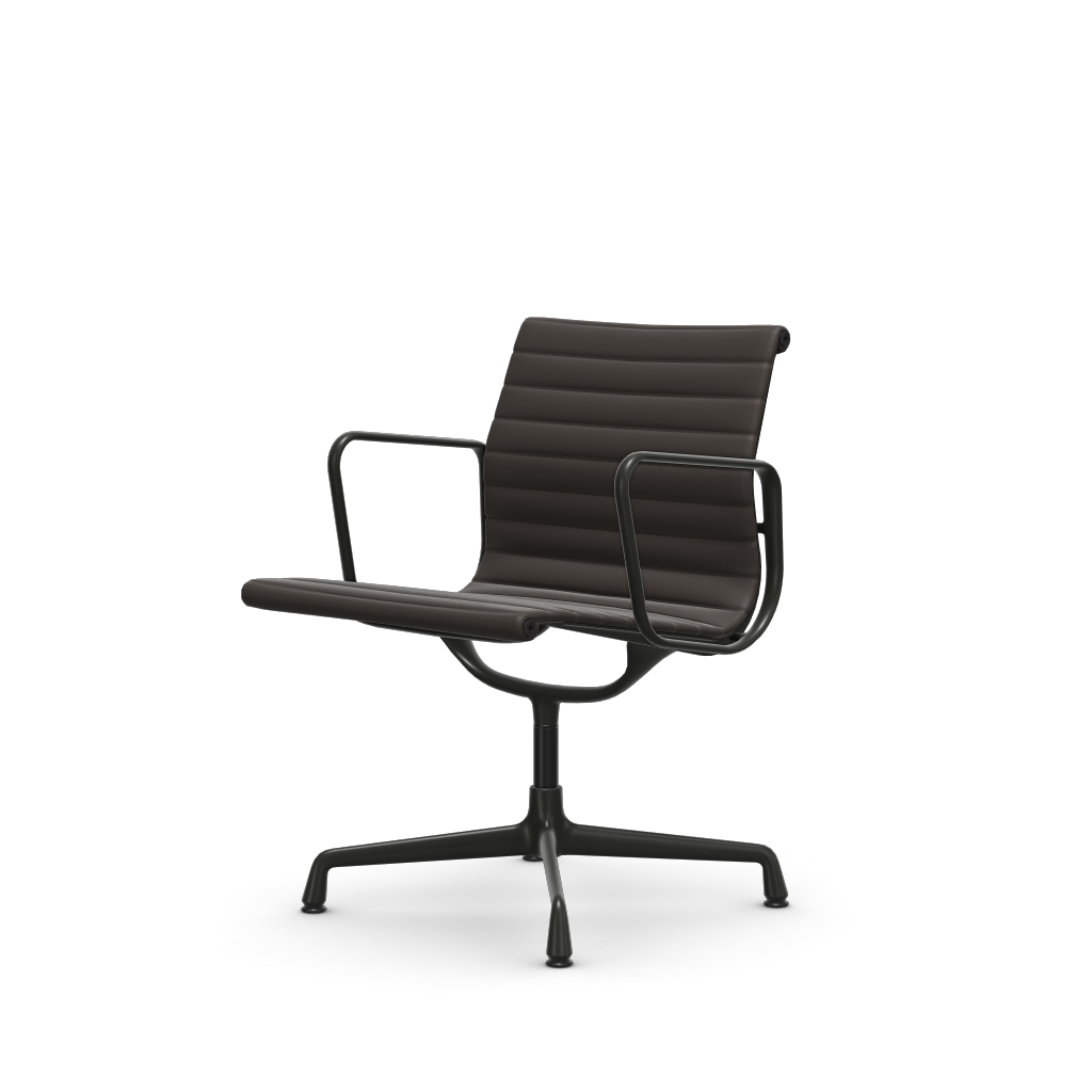 Aluminium Chairs EA 108 swivel – Conference (Cover material - Fabric Leather Premium F)