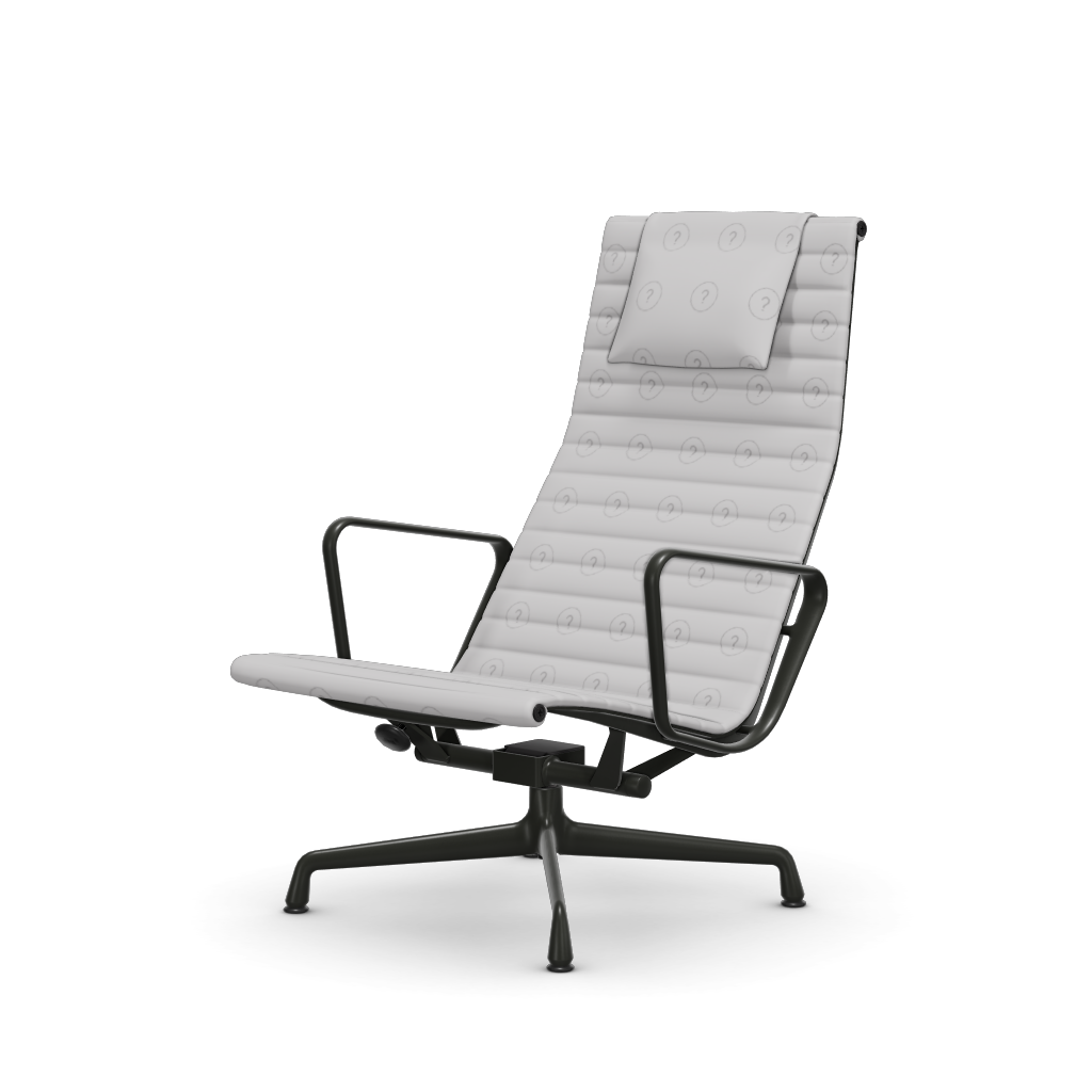 Aluminium Chair EA 124 – Lounge (Cover material - Fabric Hopsak)