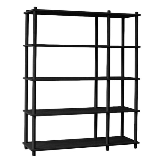 Elevate shelving system 9 by Woud #black #