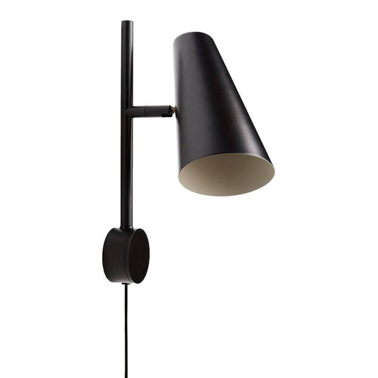Cono wall lamp by Woud #black #