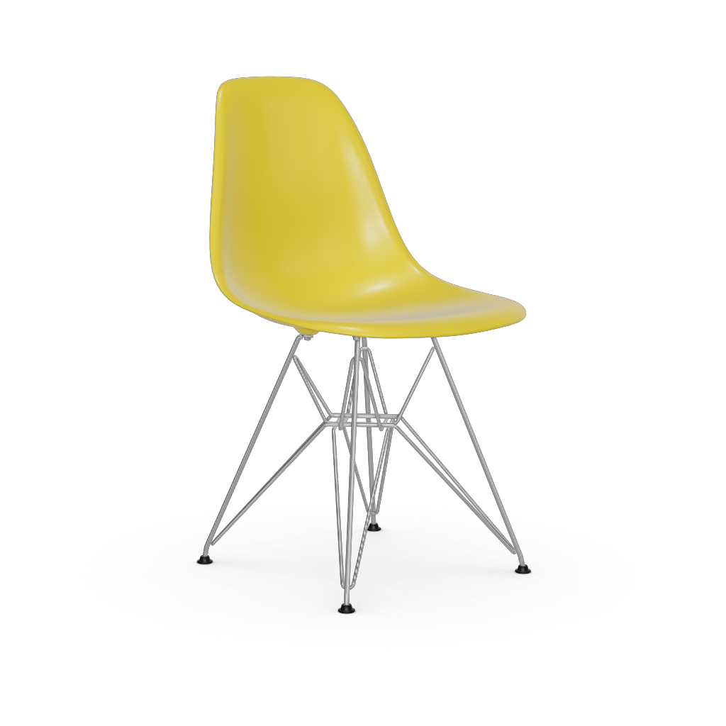 Eames Plastic Side Chair DSR (without upholstery) by Vitra