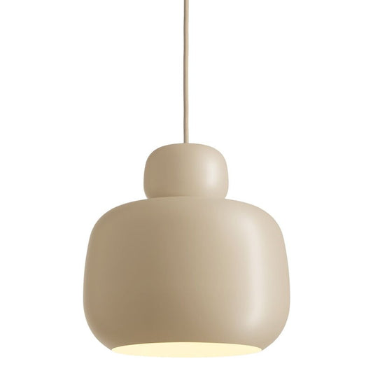 Stone pendant by Woud #large, beige #