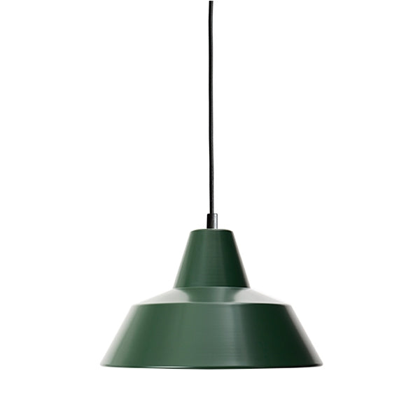 Workshop Lamp Pendant Lamp W2 by Made By Hand #Racing Green