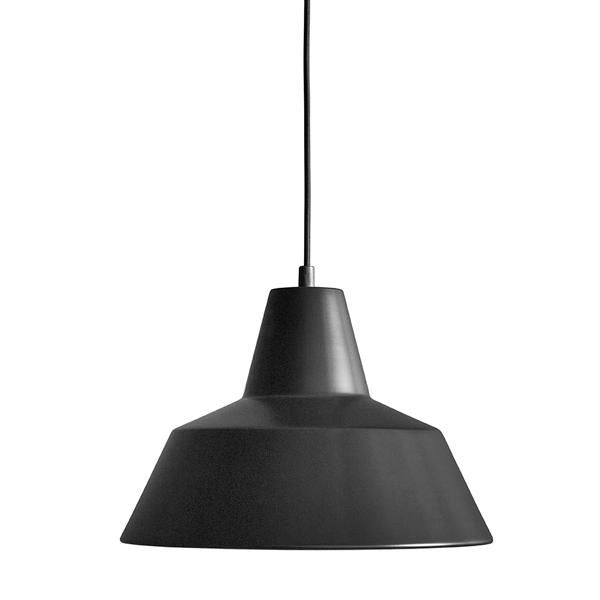 Workshop Lamp Pendant Lamp W3 by Made By Hand #Mat Black