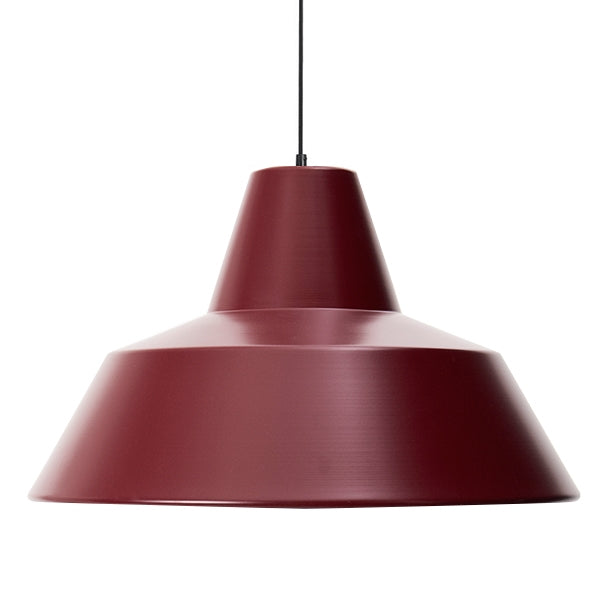 Workshop Lamp Pendant Lamp W5 by Made By Hand #Wine Red