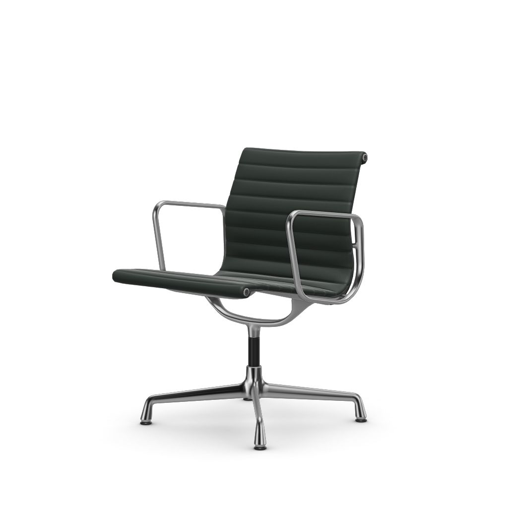 Aluminium Chairs EA 108 swivel – Conference (Cover material - Fabric Leather Premium F)