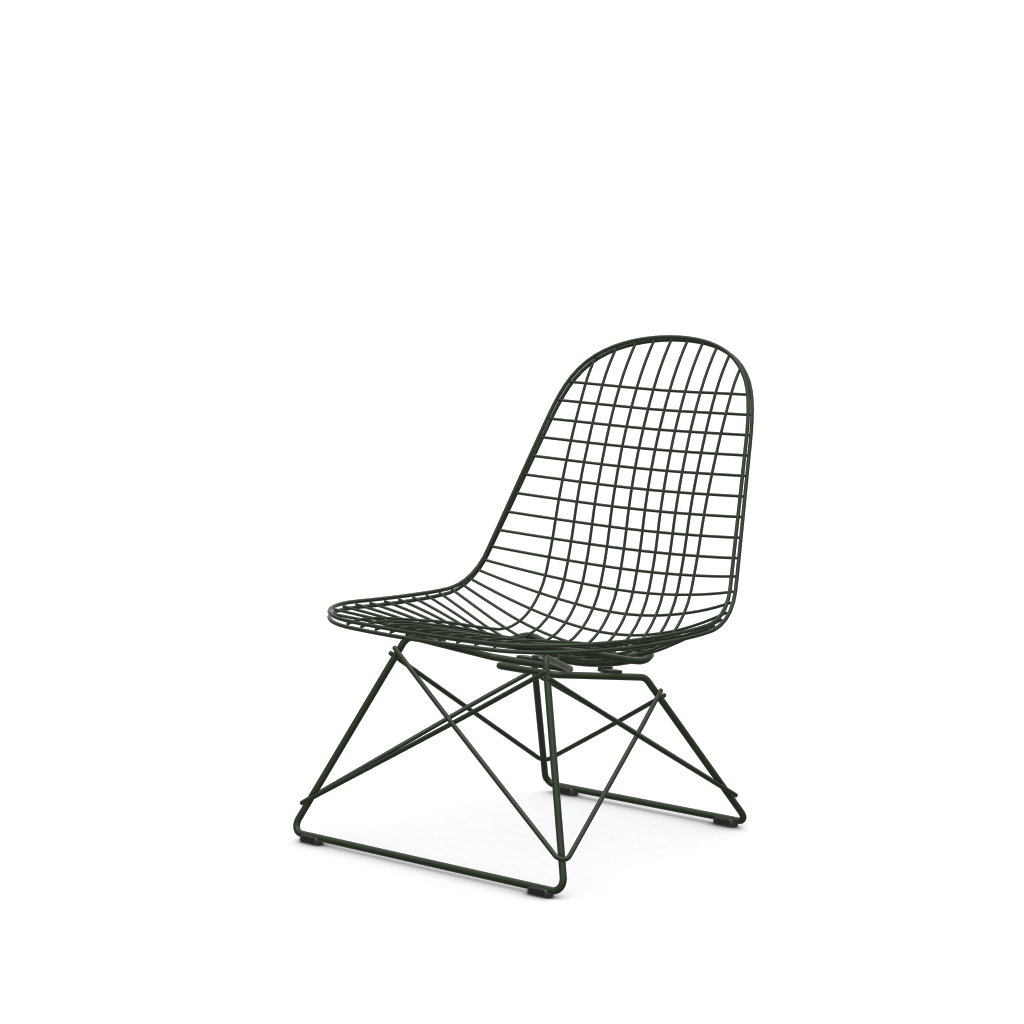 Wire Chair Lkr (Without Upholstery) by Vitra #dark green