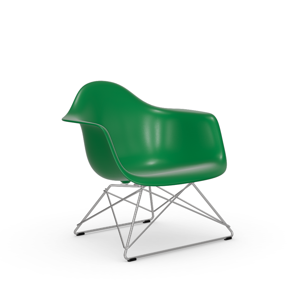 Eames Plastic Armchair LAR (without upholstery) by Vitra