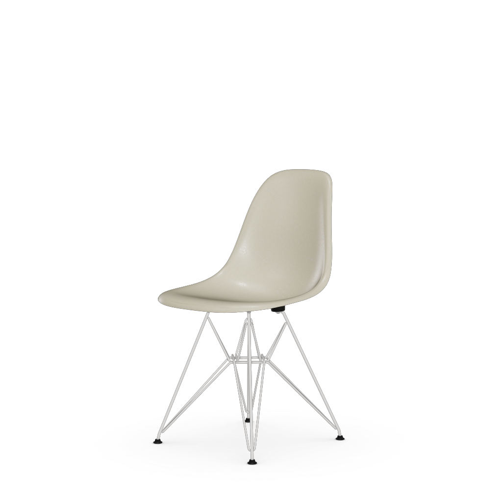 Eames Fiberglass Side Chair DSR (without upholstery) by Vitra