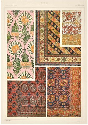 A. Alessio, Arab Decorative Style, Chromolithograph-ZCI-1760380