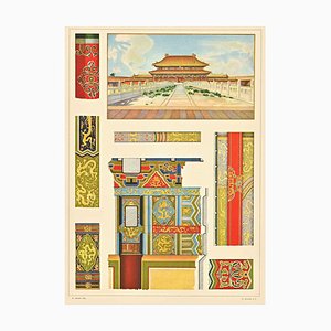 A. Alessio, Decorative Motifs: Chinese, Chromolithograph, Early 20th Century-ZCI-1760353