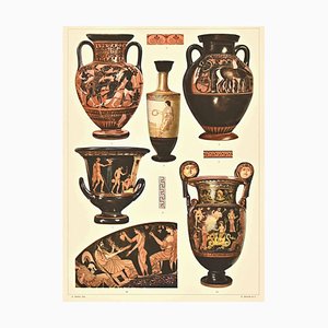 A. Alessio, Decorative Motifs: Italic, Chromolithograph, Early 20th Century-ZCI-1759244