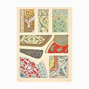 A. Alessio, Decorative Motifs: Persian, Chromolithograph, Early 20th Century-ZCI-1760355