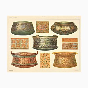 A. Alessio, Decorative Objects, Chromolithograph, Early 20th Century-ZCI-2024922